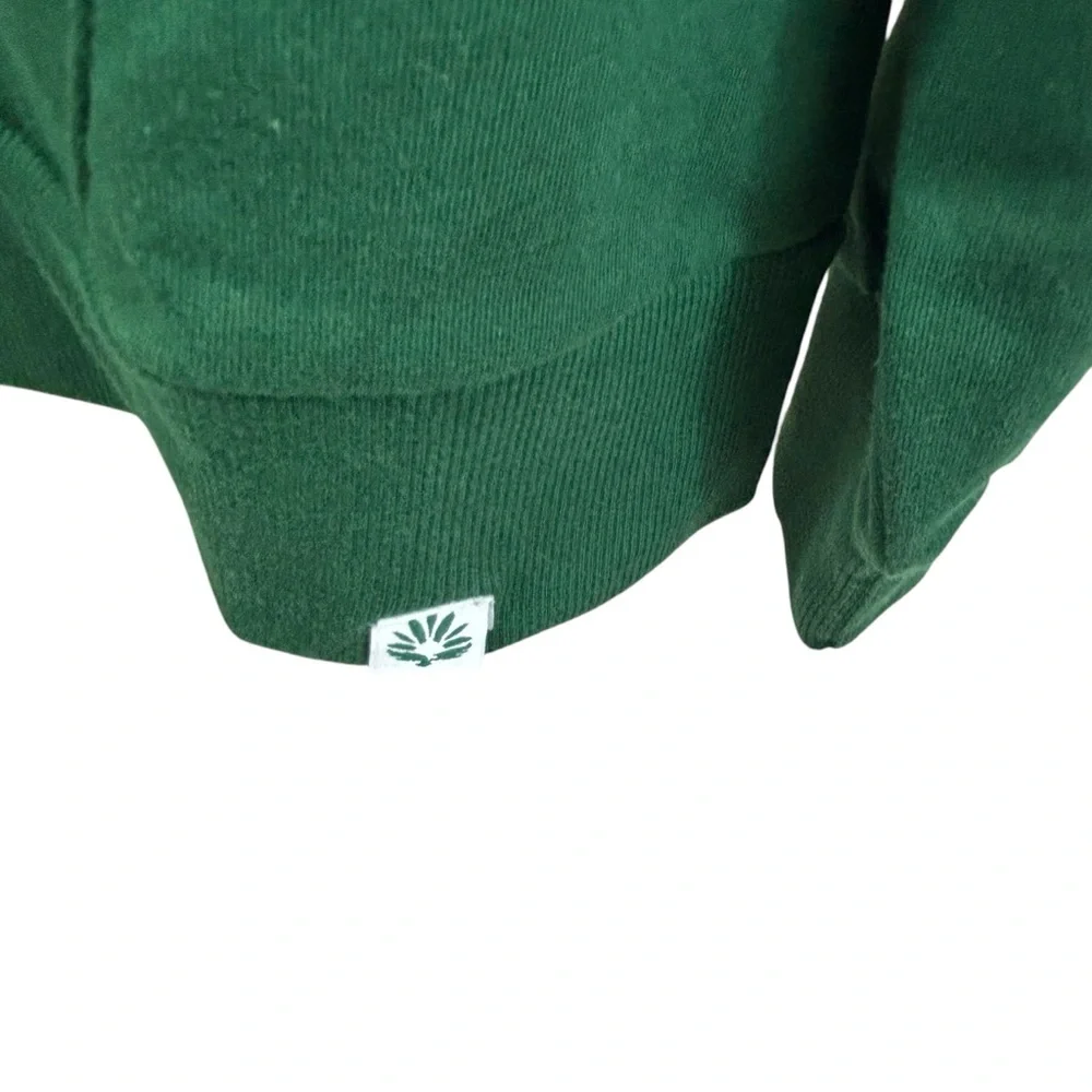 Men’s Rise Dispensary Fill Zip Green Hoodie Anytime Anywhere Logo Size XL_3